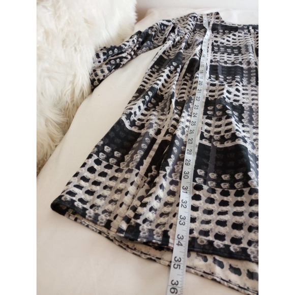 THAKOON For Designation Mod 60'S Look CARNABY STREET Dress L Shift A Line - Picture 8 of 12